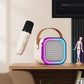 🔥HOT SALE 49% OFF -🎁Mini Karaoke Machine with Wireless Microphones