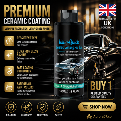 💐50% RABAT! High-Gloss Nano Ceramic Spray – Spejlglans & Langvarig Beskyttelse ✨🚗【Begrænset Tilbud】