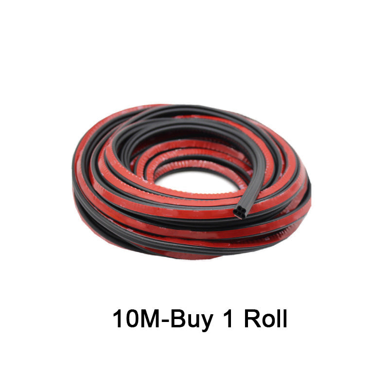 🚗 Hot Sale 🛡️ Car Noise Reduction Rubber Seal Strip – Easy Installation, Effective Dust & Wind Noise Reduction for Doors and Windows 🔇
