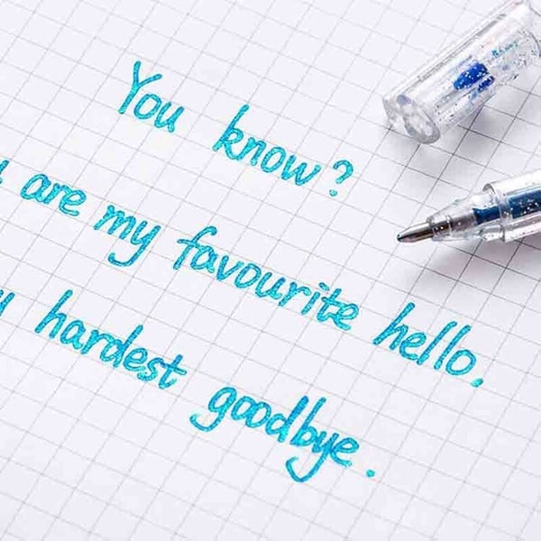 ✨ 50% OFF NOW! 🎁 Glitter Gel Pen Set – Smooth Writing, 10 Colors & Quick-Dry Ink 🎨