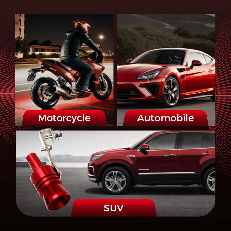 🏎️💨2025 New Release🏍️ Turbo Sound Simulator Whistle for Any Cars - Give Any Vehicle an Instant Sports Car Roar!