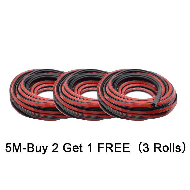 🚗 Hot Sale 🛡️ Car Noise Reduction Rubber Seal Strip – Easy Installation, Effective Dust & Wind Noise Reduction for Doors and Windows 🔇