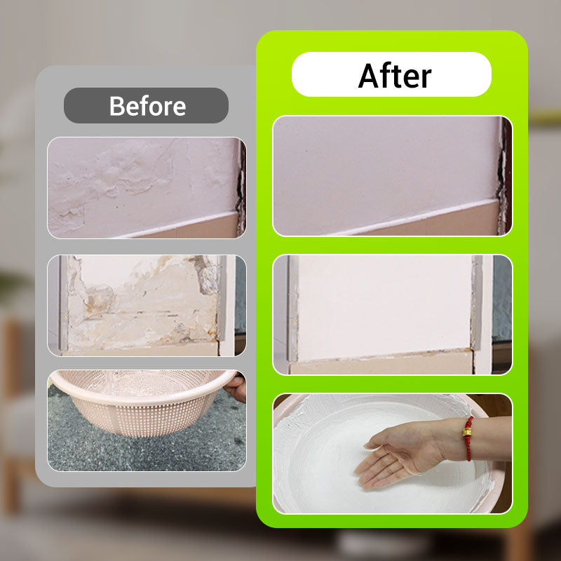 🛡Waterproof & Mildew-Resistant Wall Repair Paste🌿