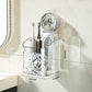 Light Luxury Style Glacier Patterned Suction Cup Shelf