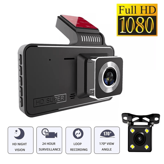 🎁New Year 49% OFF⏳1080P HD 170° Wide-Angle Nighttime Car Recorder