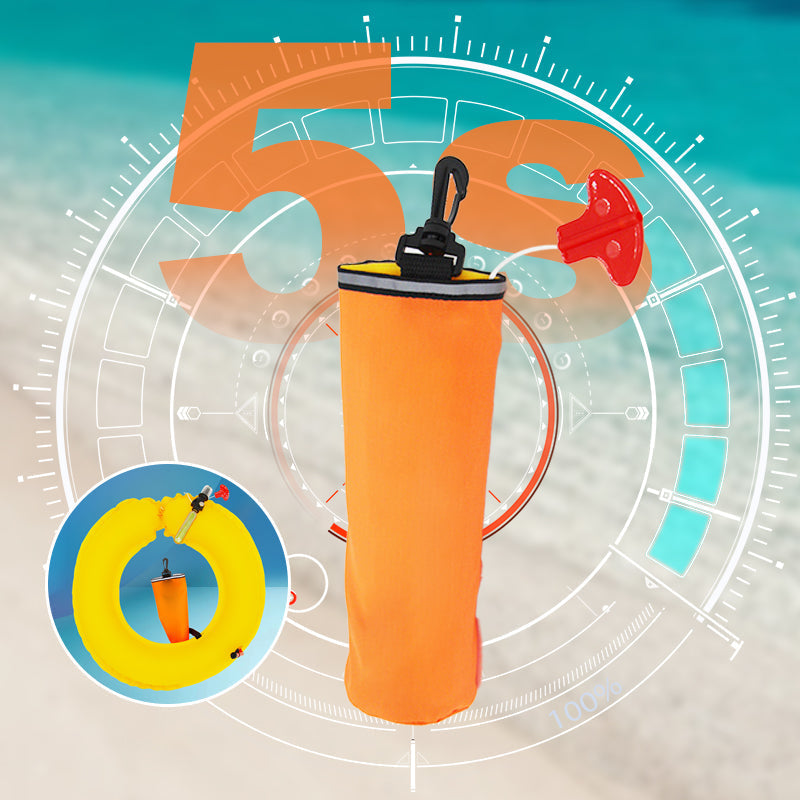 🦺 SAFETY GUARD - Self-inflating rescue kit, a protector in times of emergency!