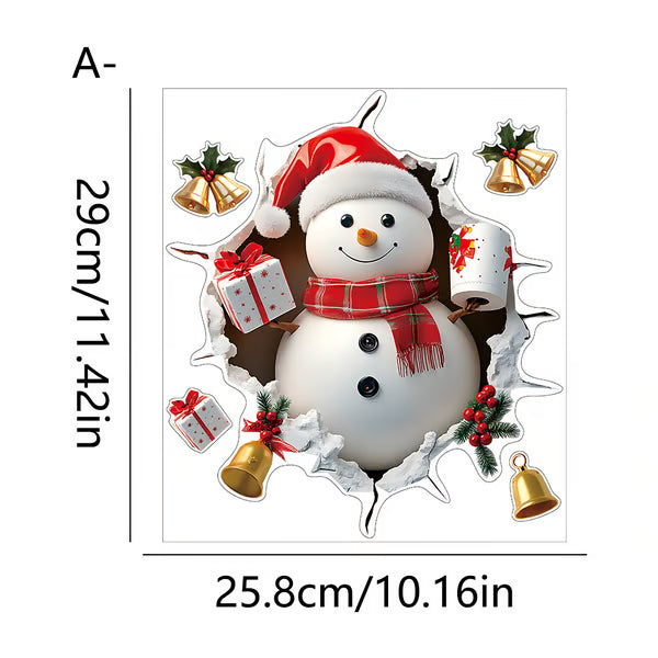 🎁Christmas Sale 50% OFF!!🔥🎅Christmas Creative Wall Sticker