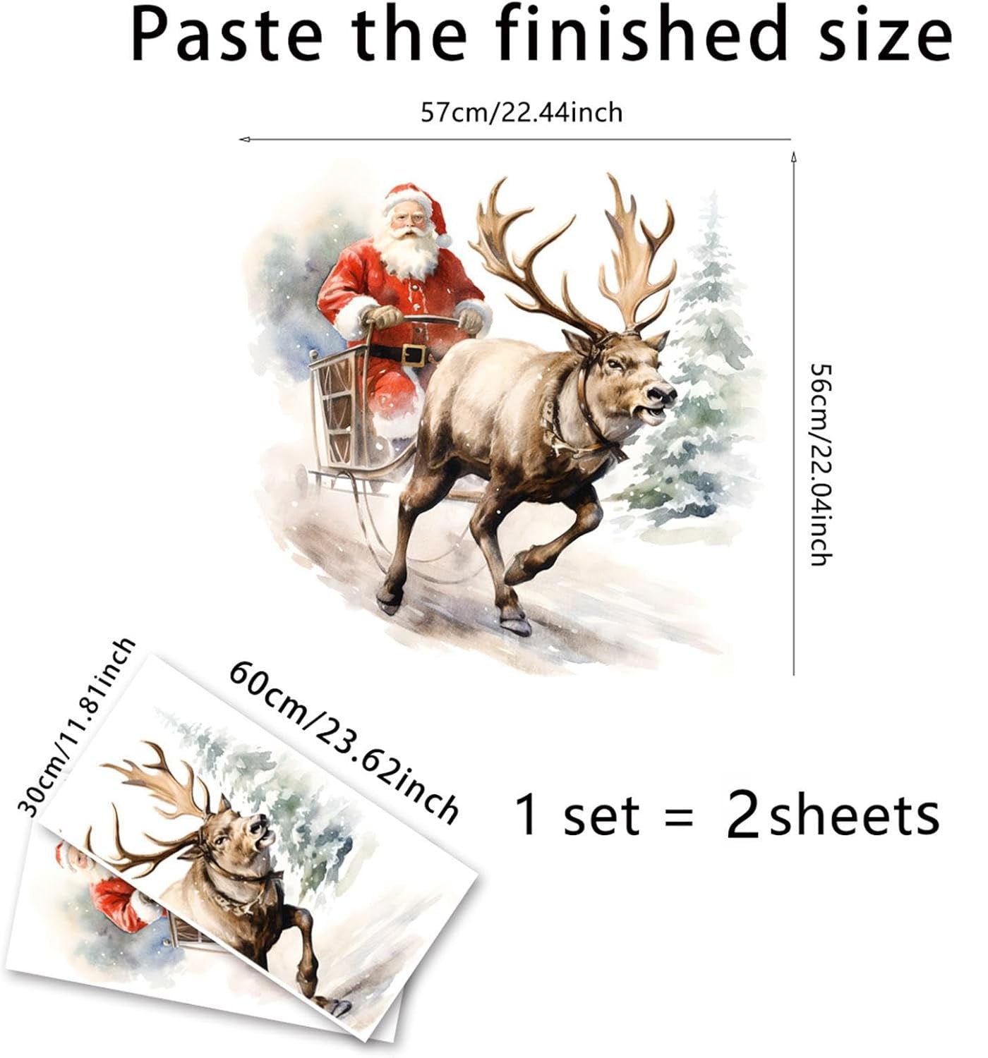 🎁Christmas Sale 50% OFF!!🔥🎅Christmas Creative Wall Sticker