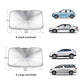 🔥Car Windshield Sun Shade Umbrella - Foldable Car Umbrella Sunshade Cover UV Block Car Front Window (Heat Insulation Protection) for Auto Windshield Covers Most Cars