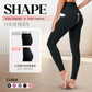 High-Waisted Butt Lifting Tummy Control Shaping Training Leggings with Side Pocket