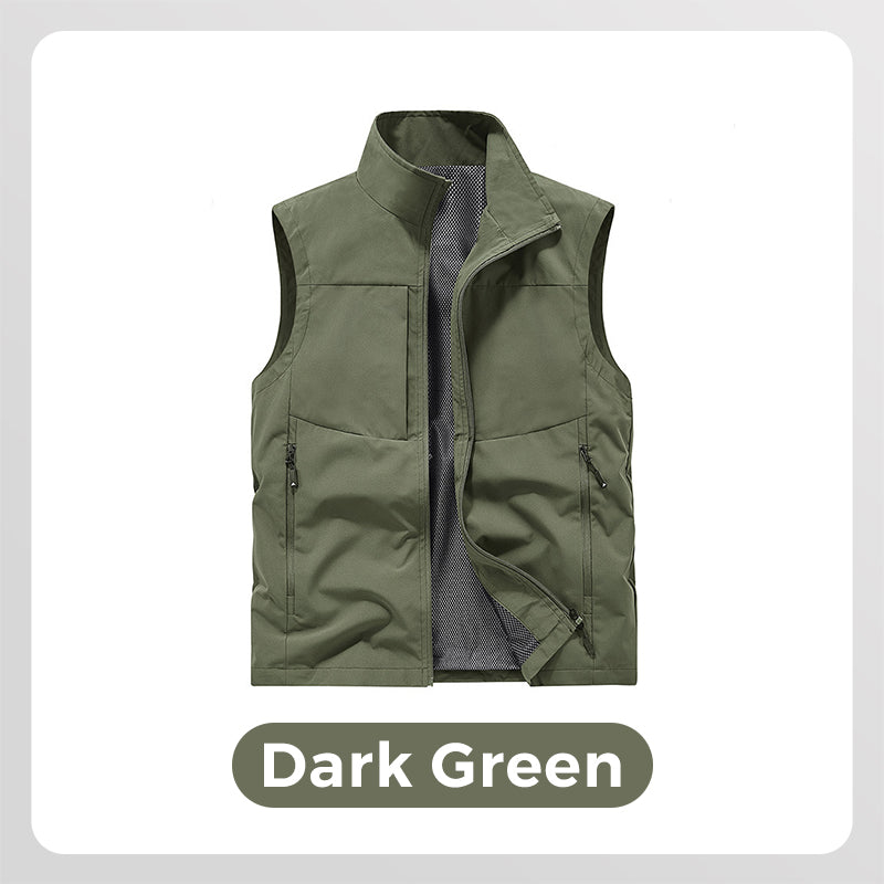 ⏳ Limited time 75% off! 💥Men's Waterproof Outdoor Utility Vest