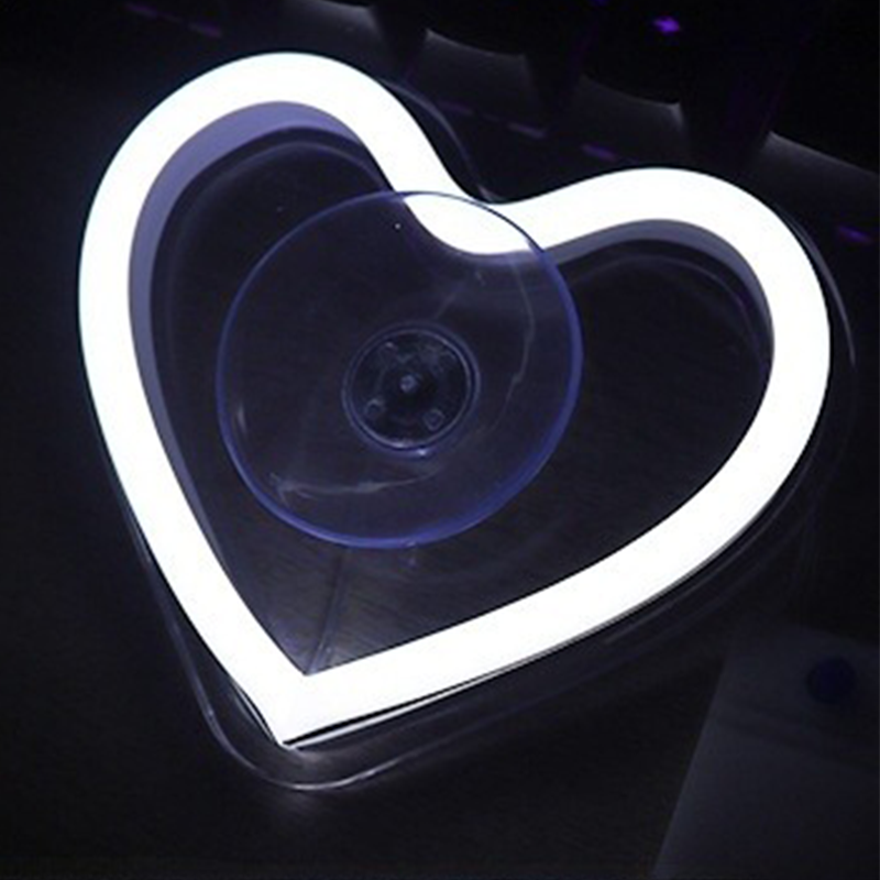 Wireless heart-shaped atmosphere light for the car