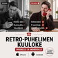 🎄 Retro-telefonrør med Type-C 📞🎚️🔌 Med plug & play, indbygget HD-mikrofon og 1 meter kabel