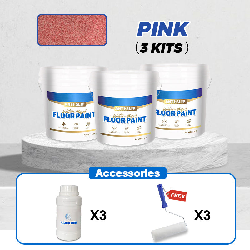 Wear-Resistant Anti-Slip Self-leveling Epoxy Floor Paint - free shipping