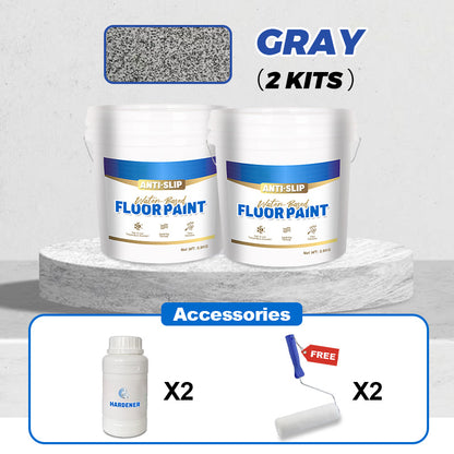 Wear-Resistant Anti-Slip Self-leveling Epoxy Floor Paint - free shipping