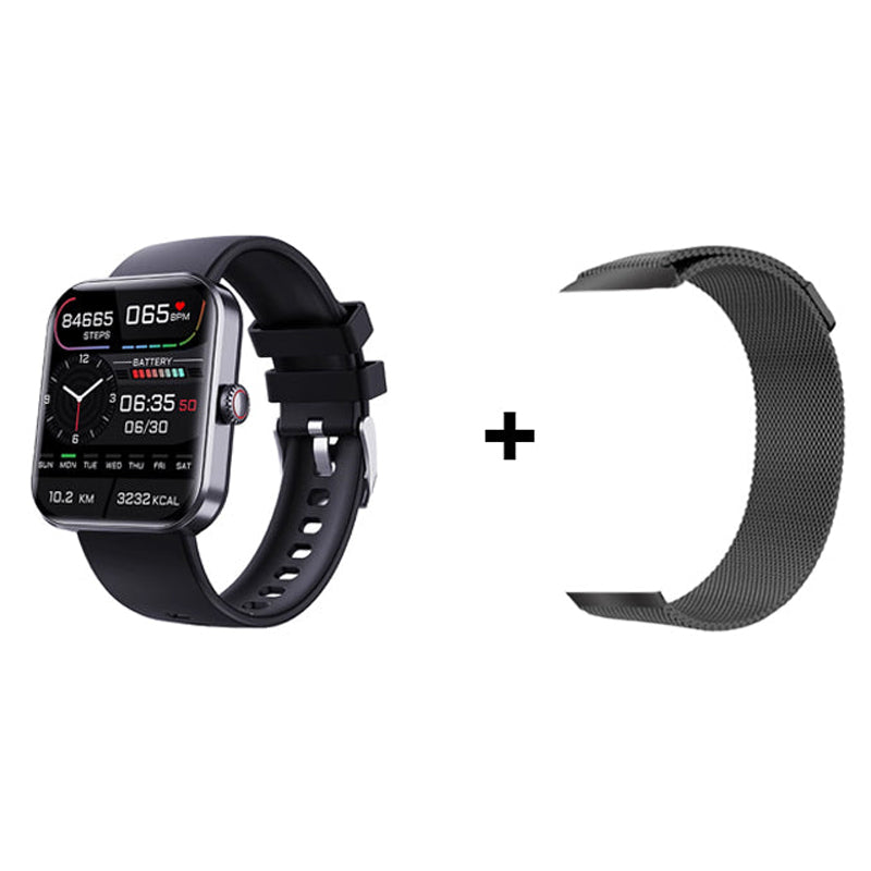 [All-day monitoring of heart rate and blood pressure] Smart watch with Bluetooth for fashion