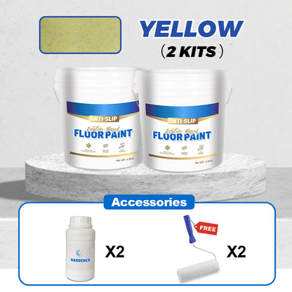 Wear-Resistant Anti-Slip Self-leveling Epoxy Floor Paint - free shipping