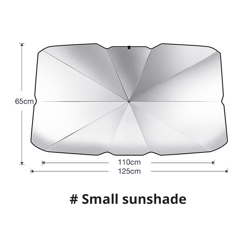 🔥Car Windshield Sun Shade Umbrella - Foldable Car Umbrella Sunshade Cover UV Block Car Front Window (Heat Insulation Protection) for Auto Windshield Covers Most Cars