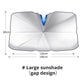 🔥Car Windshield Sun Shade Umbrella - Foldable Car Umbrella Sunshade Cover UV Block Car Front Window (Heat Insulation Protection) for Auto Windshield Covers Most Cars