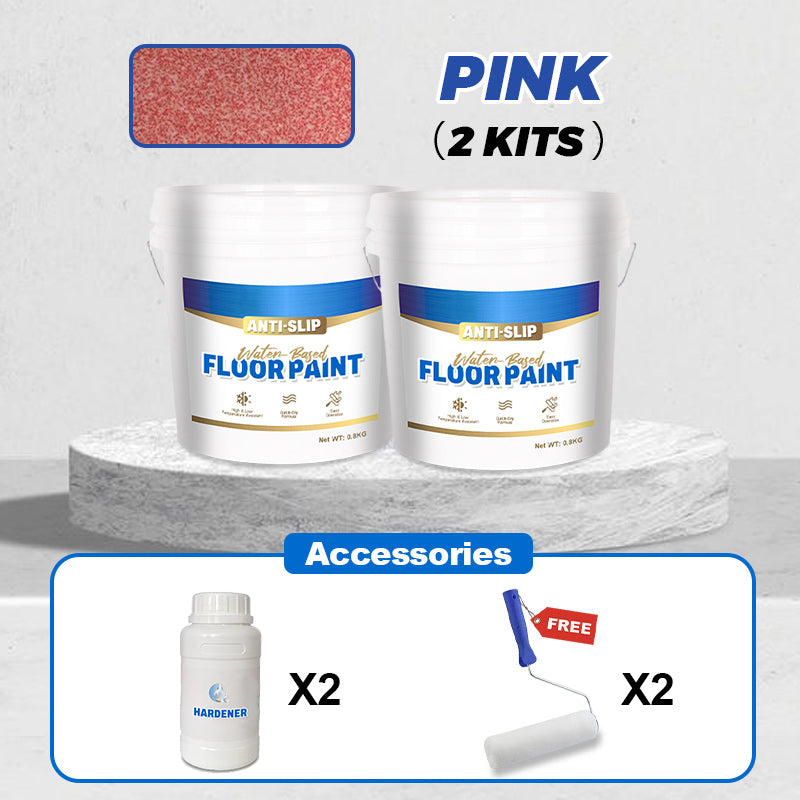 Wear-Resistant Anti-Slip Self-leveling Epoxy Floor Paint - free shipping