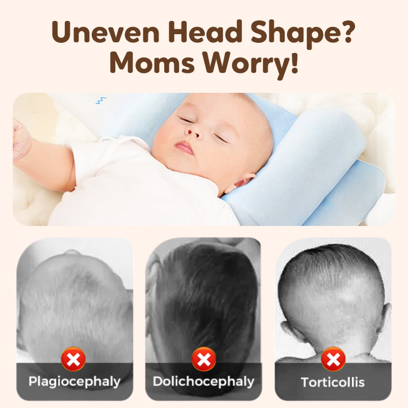 🔥All-Season Breathable Shaping Pillow for Baby Development