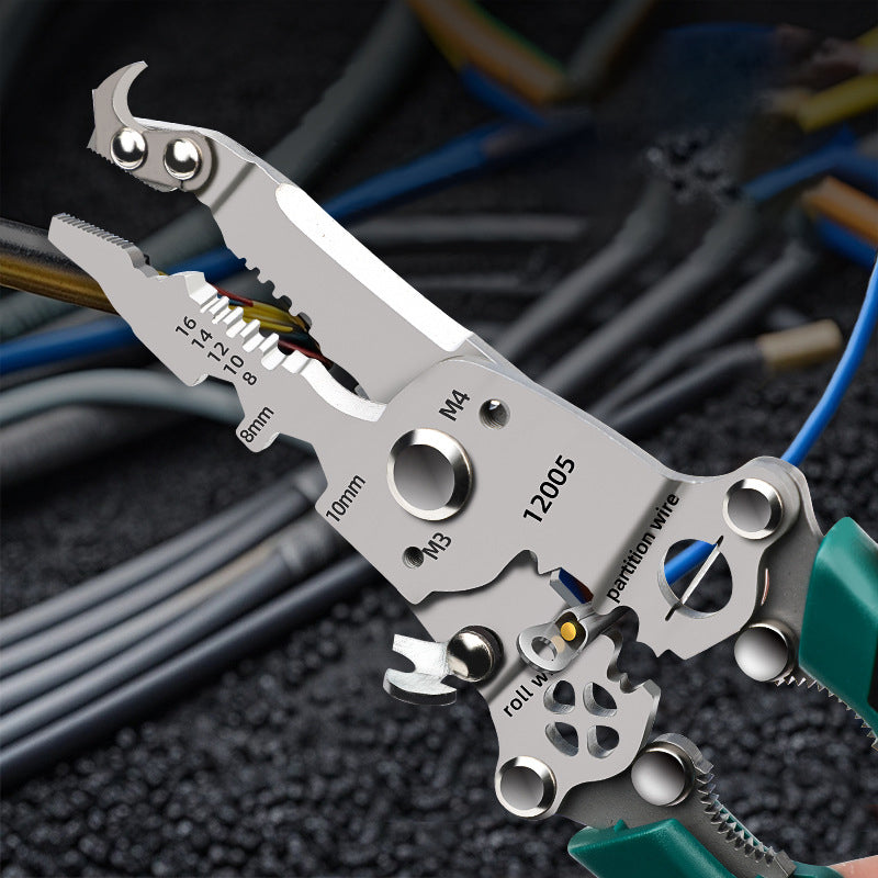 🔥NEW YEAR 2025 SALE 50% OFF🎅Multifunctional Wire Cutter and Stripping Tool