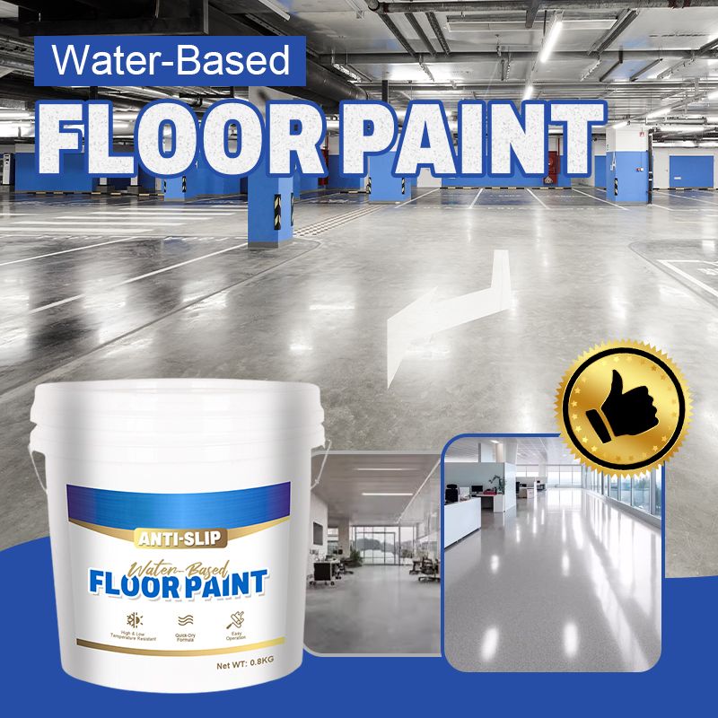 Wear-Resistant Anti-Slip Self-leveling Epoxy Floor Paint - free shipping