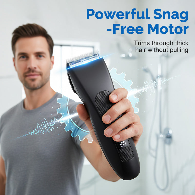 Digital Display Body Trimmer for Men