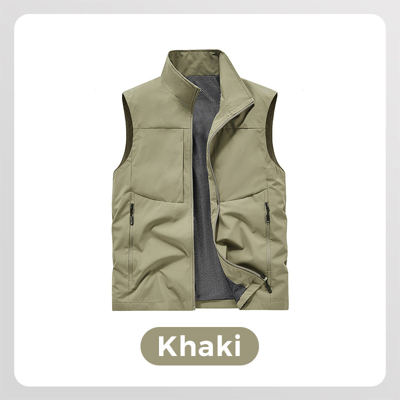 ⏳ Limited time 75% off! 💥Men's Waterproof Outdoor Utility Vest