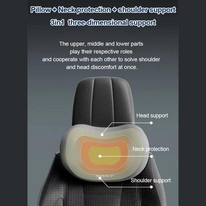 🔥🎁[Creative Gift]🥰 Car Headrest Neck And Waist Pillow