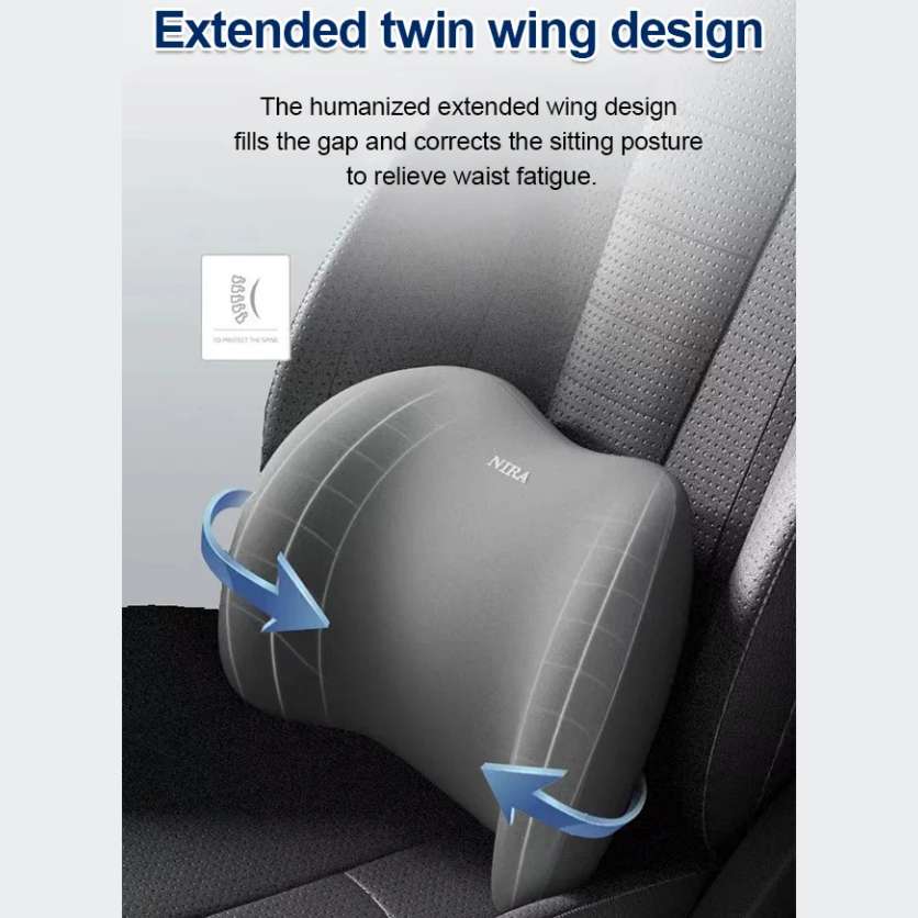 🔥🎁[Creative Gift]🥰 Car Headrest Neck And Waist Pillow