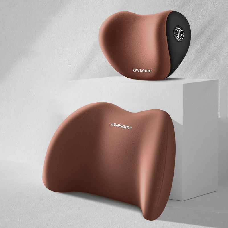 🔥🎁[Creative Gift]🥰 Car Headrest Neck And Waist Pillow