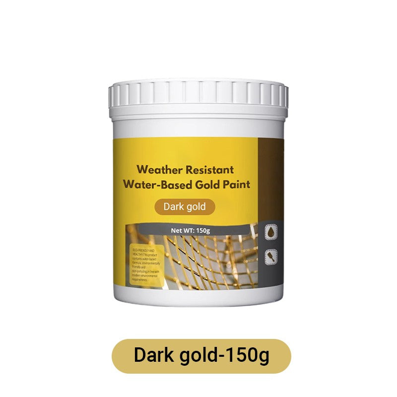 ⏳Limited time special⏰Weather-resistant water-based gold paint