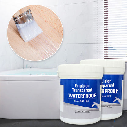 Emulsion Transparent Waterproof Sealant Set