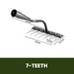🔥Hot Sale🔥5/6/7/8 Teeth Carbon Steel Garden Weeding Rake