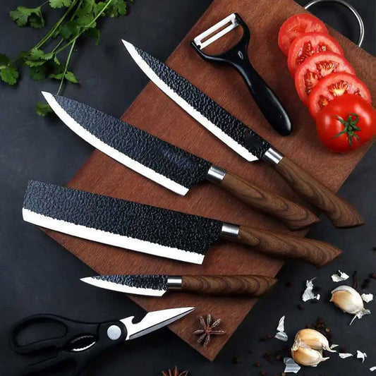 Professional Stainless Steel Kitchen Knife Set