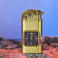 🔥Big Sale 50% OFF🔥Windproof Lighter Vintage Watch Bezel Jet Flame Torch