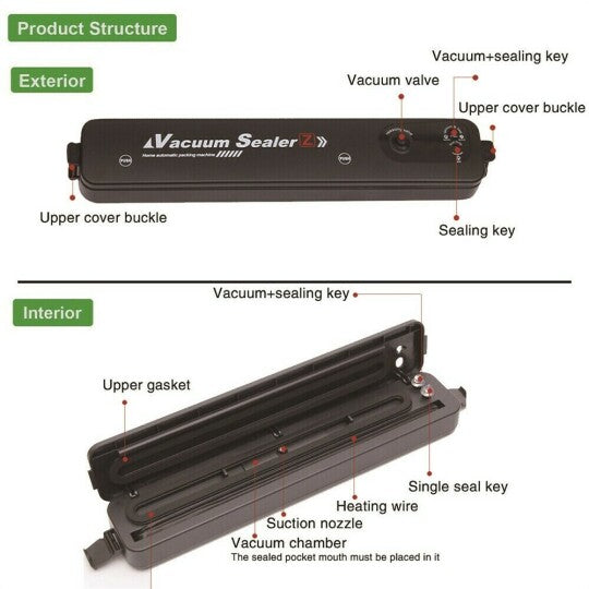 🥰2025 New Year Hot Sale 49% OFF🔥The automatic vacuum sealing machine