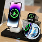 3-in-1 Wireless Charging Station with Alarm Clock
