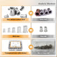 🔩Threaded Insert Nut Rivet Nuts Set with Flat Head🔩