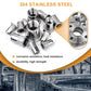 🔩Threaded Insert Nut Rivet Nuts Set with Flat Head🔩