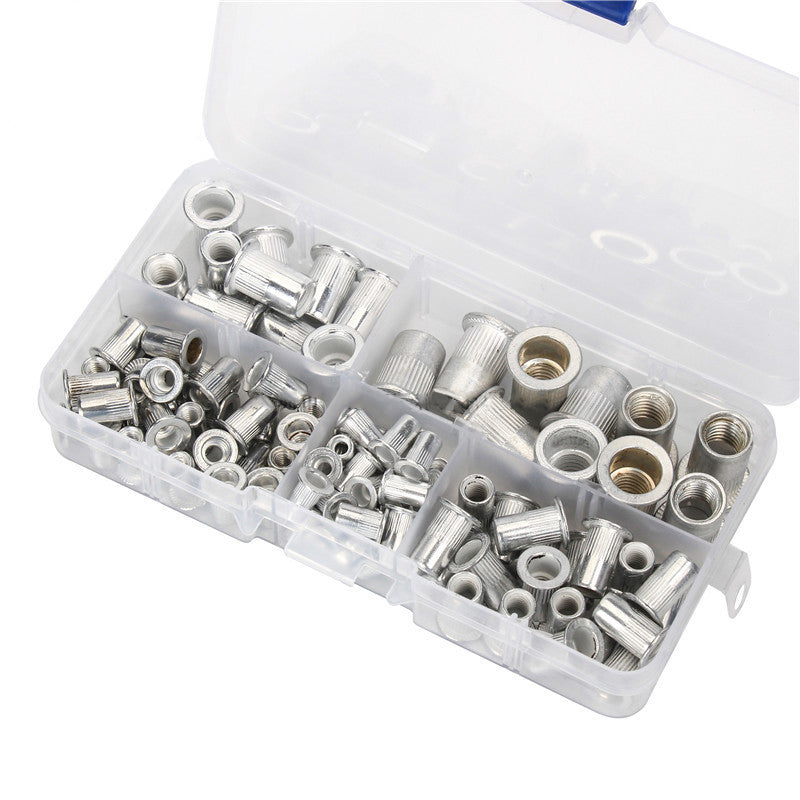 🔩Threaded Insert Nut Rivet Nuts Set with Flat Head🔩