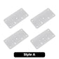 Stainless Steel Cabinet Door Hinge Plate