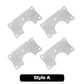 Stainless Steel Cabinet Door Hinge Plate