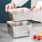 Stainless Steel Crisper Box with Portable Handle