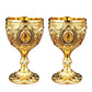 🎁 Exquisite Vintage Engraved Wine Goblet