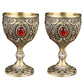 🎁 Exquisite Vintage Engraved Wine Goblet