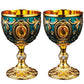 🎁 Exquisite Vintage Engraved Wine Goblet