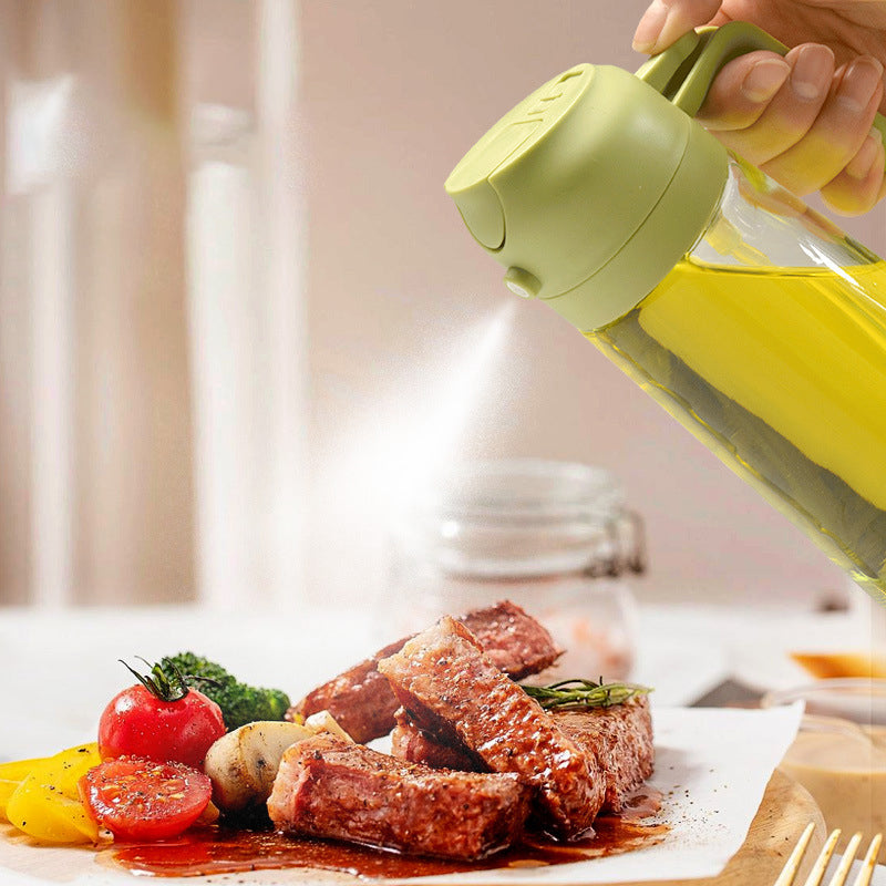 💕2 in 1 Glass Oil Sprayer & Dispenser