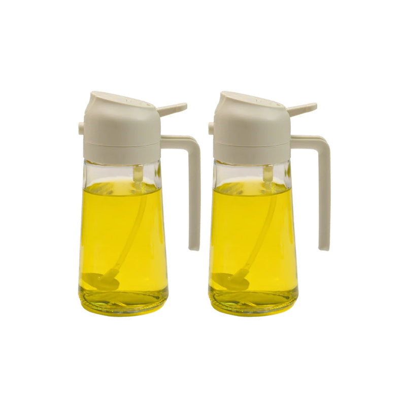 💕2 in 1 Glass Oil Sprayer & Dispenser